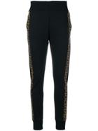 Fendi Ff Side-band Track Pants - Black