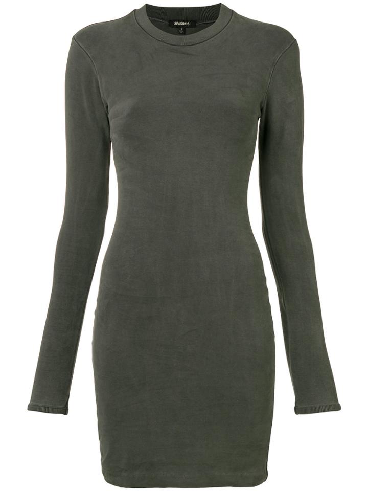Yeezy Season 6 Crewneck Dress - Grey