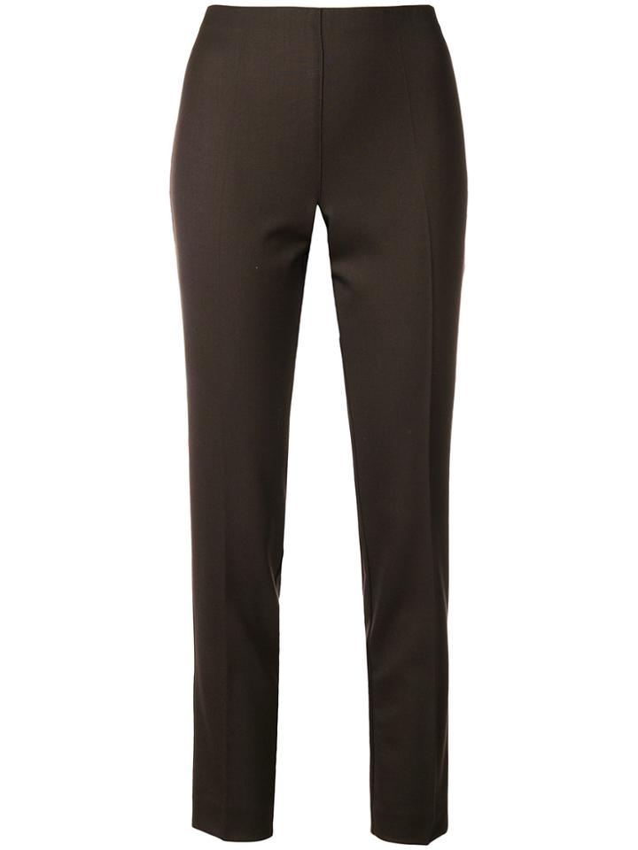 P.a.r.o.s.h. High-waist Fitted Trousers - Brown