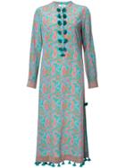 Figue Paolina Paisley-print Midi Kaftan Dress - Multicolour