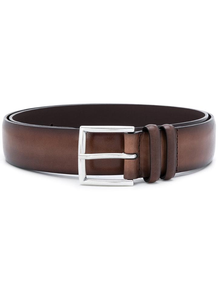 Orciani Faded Belt - Brown