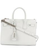 Saint Laurent Baby Sac De Jour Souple Duffle Bag - White