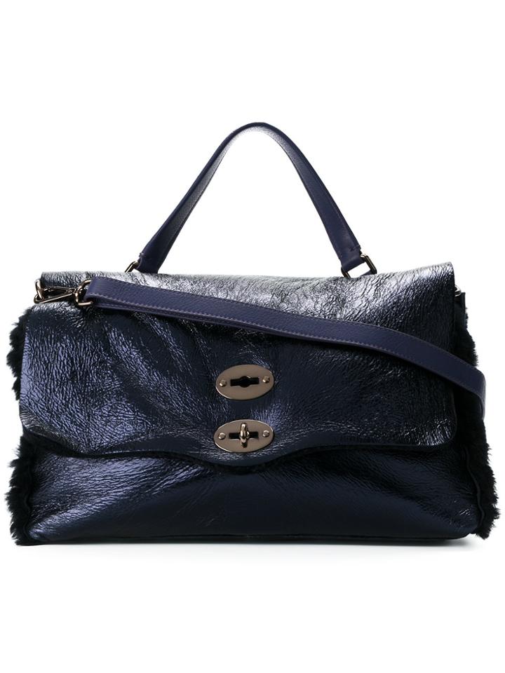 Zanellato Postina Tote - Blue