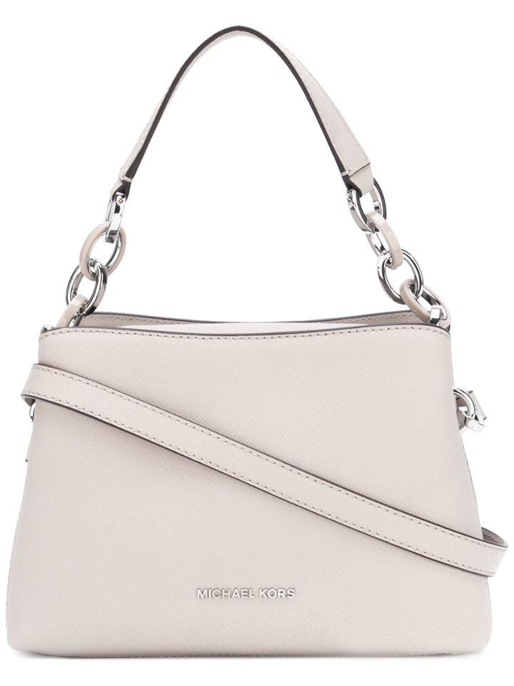 Michael Michael Kors Top Handle Crossbody Bag - Grey