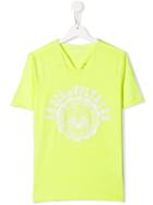 Zadig & Voltaire Kids Teen Logo Print T-shirt - Yellow
