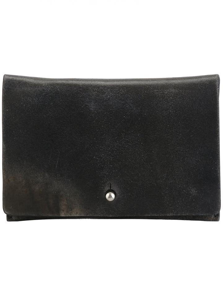 Rick Owens Distressed Effect Wallet