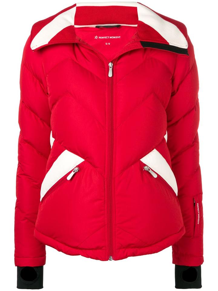Perfect Moment Apres Duvet Jacket - Red