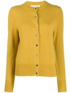 Extreme Cashmere Long Sleeve Knit Cardigan - Yellow