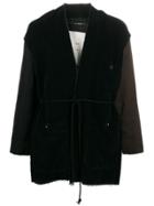 Song For The Mute Velvet Swing Jacket - Blue