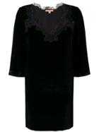 Ermanno Scervino Lace Embellished Dress - Black