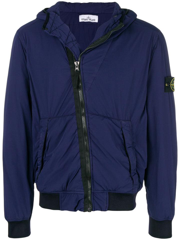 Stone Island Lightweight Rain Jacket - Blue