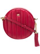 Michael Michael Kors Quilted Canteen Crossbody Bag - Red
