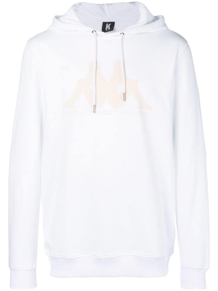 Kappa Kontroll Logo Hoodie - White