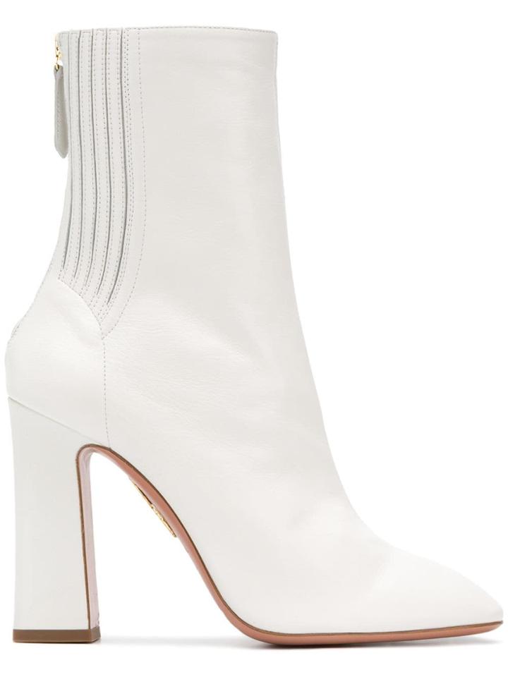 Aquazzura Saint Honoré 105 Boots - White