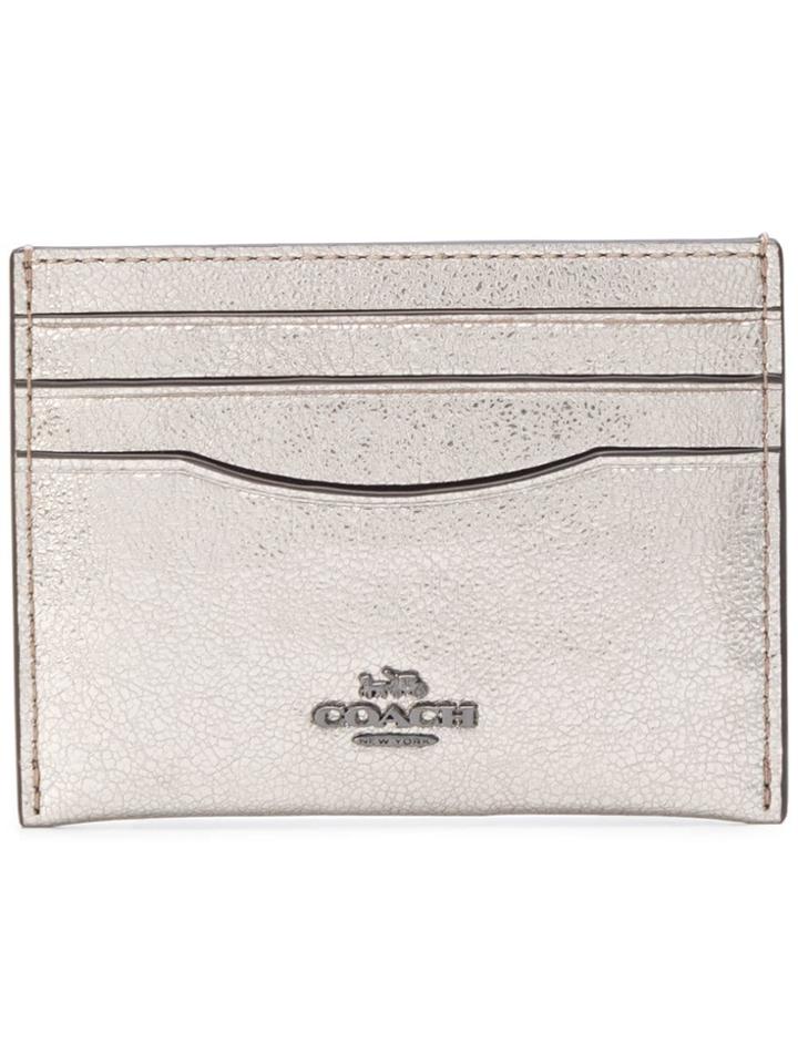 Coach Small Cardholder - Silver