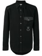Givenchy Embellished Pocket Shirt - Black