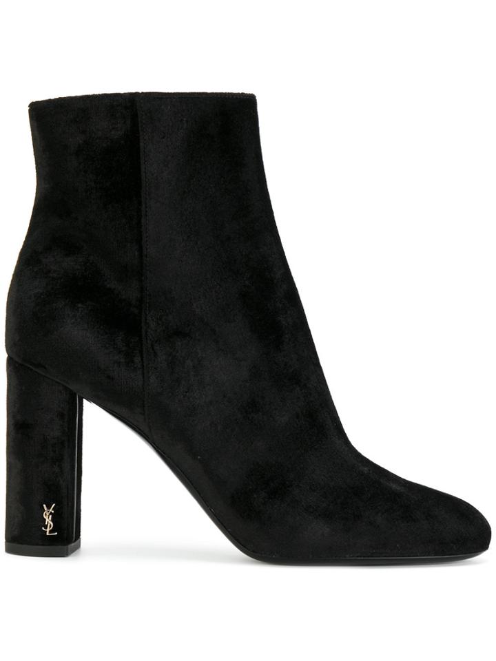 Saint Laurent Lou Lou 95 Boots - Black