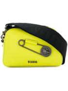Versus Safety Pin Shoulder Bag - Yellow & Orange