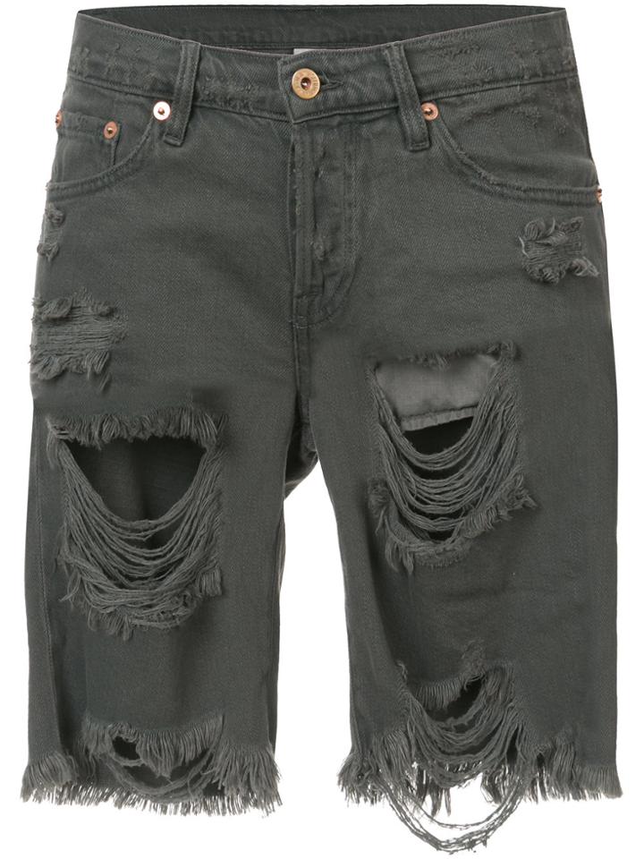 Nsf Ripped Denim Jeans - Grey