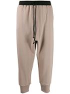 Alchemy Contrast Waistband Track Pants - Neutrals