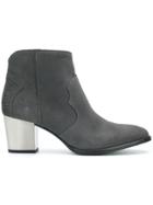 Zadig & Voltaire Molly Ankle Boots - Grey