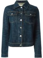Helmut Lang Vintage Classic Raw Denim Jacket, Women's, Size: 40, Blue