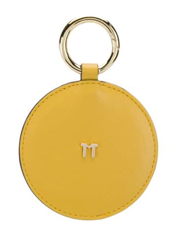 Tila March Round Handbag Mirror - Yellow