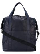 Maison Margiela Multi-pocket Shoulder Bag, Men's, Blue, Calf Leather/polyester/cotton