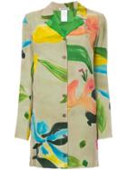 Issey Miyake Vintage Floral Fitted Shirt - Multicolour