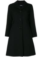 's Max Mara - Single Breasted Coat - Women - Angora/virgin Wool - 38, Black, Angora/virgin Wool