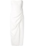 Manning Cartell Hit Predictor Strapless Midi Dress - White