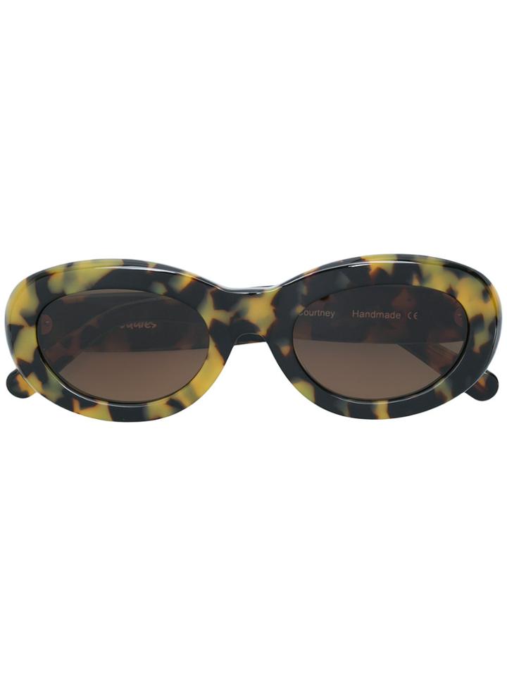 Sun Buddies Blonde Tortoise Courtney Sunglasses - Multicolour