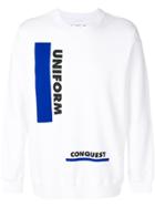 Sacai Uniform Conquest Sweatshirt - White
