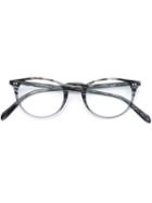 Oliver Peoples Riley-r Glasses, Grey, Acetate
