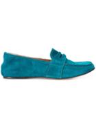 Silvano Sassetti Loafer Shoes - Green