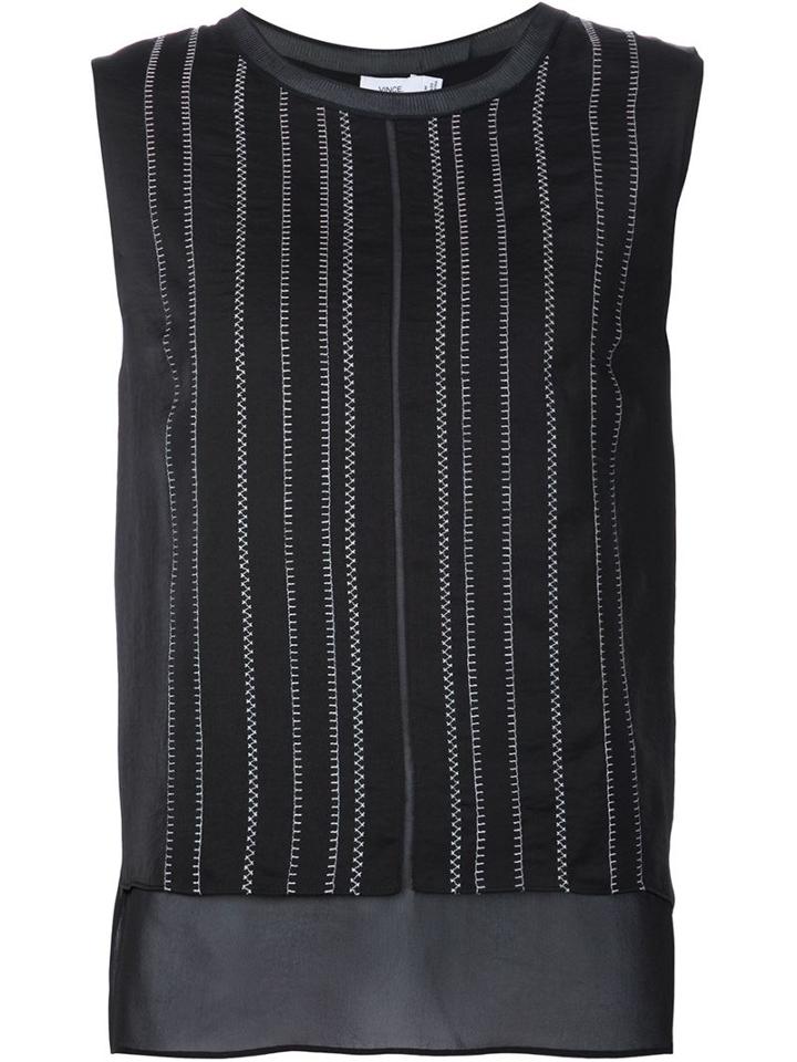 Vince Exposed Seam Tank Top