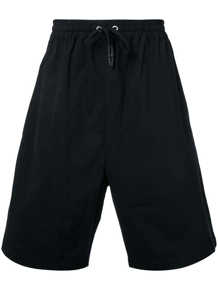 Strateas Carlucci - Macro Shorts - Men - Cotton - S, Black, Cotton