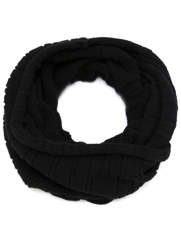Lost & Found Rooms Ring Scarf, Men's, Black, Cotton/acrylic/merino