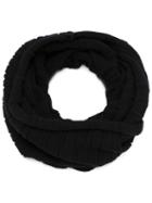 Lost & Found Rooms Ring Scarf, Men's, Black, Cotton/acrylic/merino