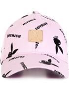 Joyrich Logo Cap, Women's, Pink/purple, Cotton/polyurethane