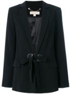 Michael Kors Collection Lace-up Blazer - Black