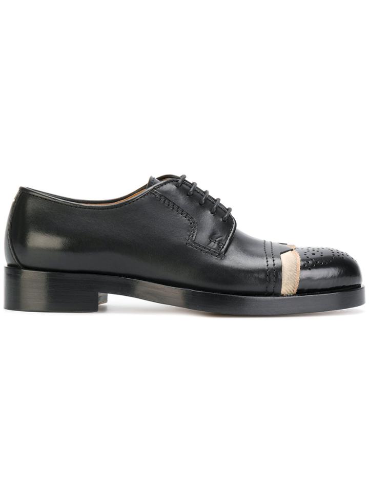 Maison Margiela Deconstructed Semi Brogue - Black