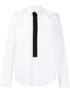Jil Sander Contrast Placket Shirt - White