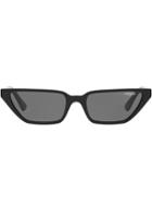 Vogue Eyewear Low Cat-eye Sunglasses - Black
