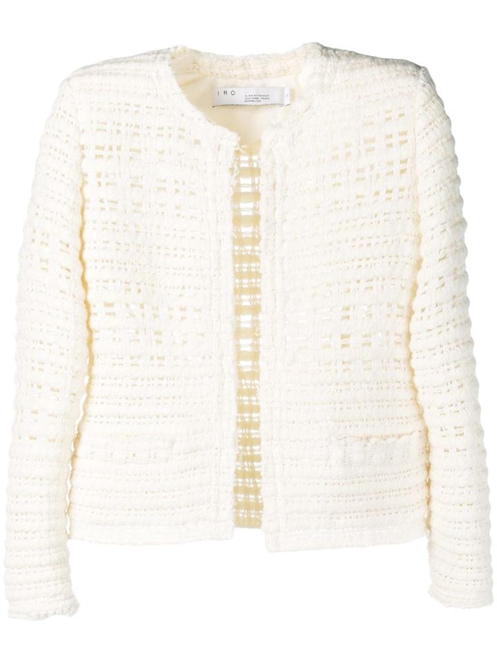 Iro Crochet Jacket - White