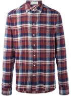 Faith Connexion Plaid Button Down Shirt, Men's, Size: Xs, Red, Cotton