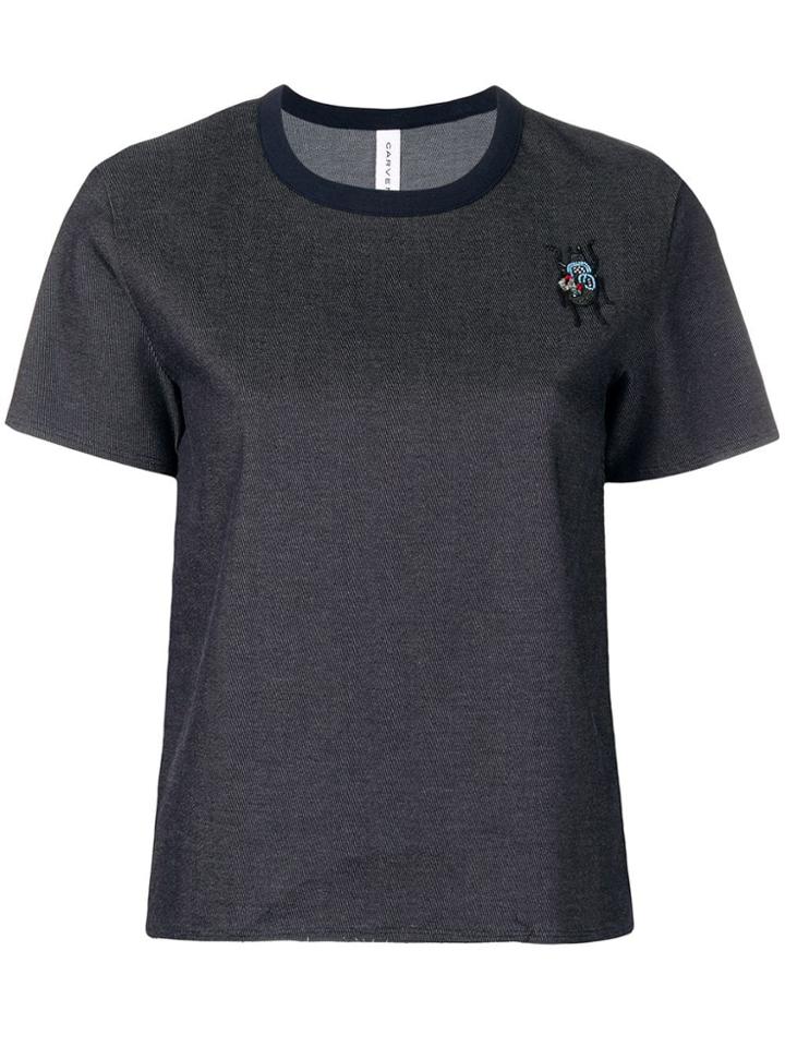 Carven Bug Patch T-shirt - Grey