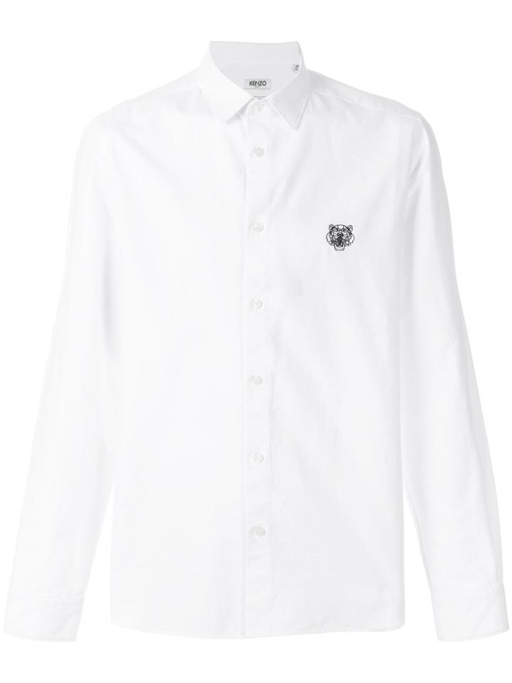 Kenzo Tiger Logo Shirt - White
