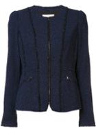 Rebecca Taylor Zipped Pockets Fitted Jacket