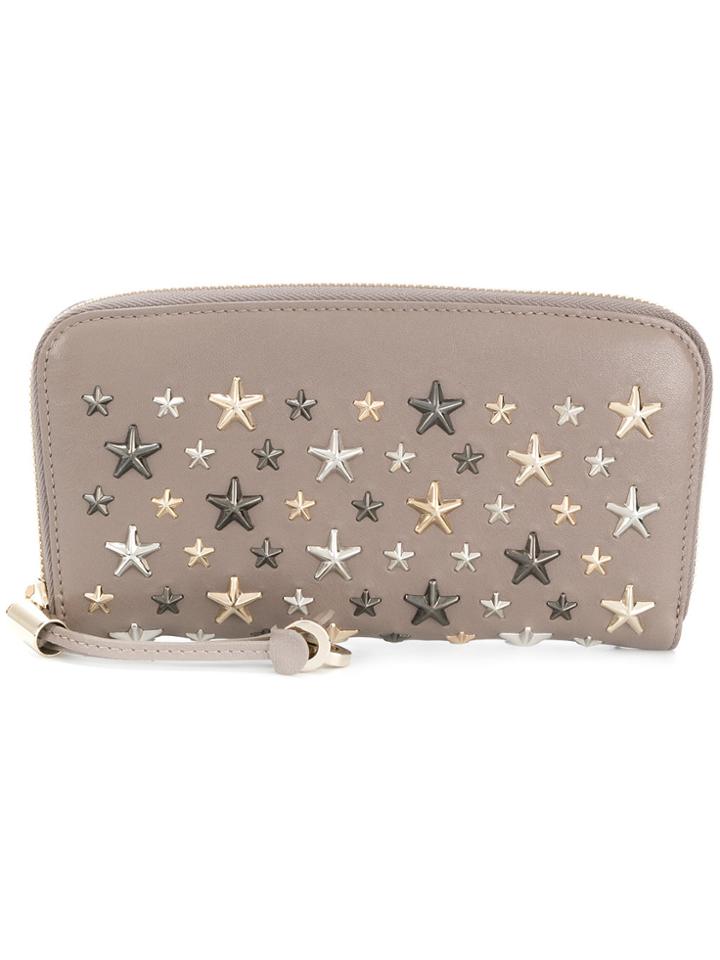 Jimmy Choo Filipa Wallet - Nude & Neutrals